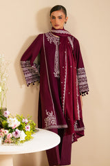 PLUM GLARE-2 PC (SHIRT & DUPATTA)