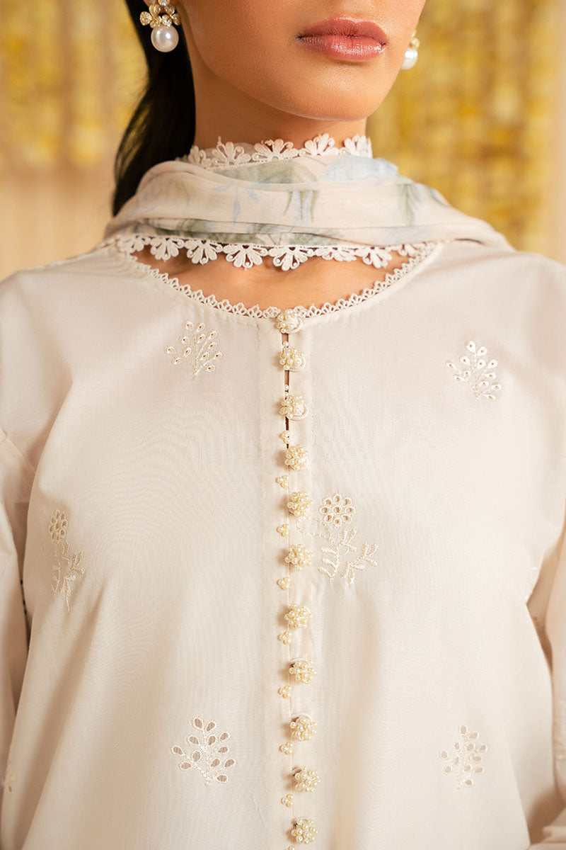GARDENIA MUSE-3PC CHIKANKARI SUIT
