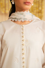 GARDENIA MUSE-3PC CHIKANKARI SUIT