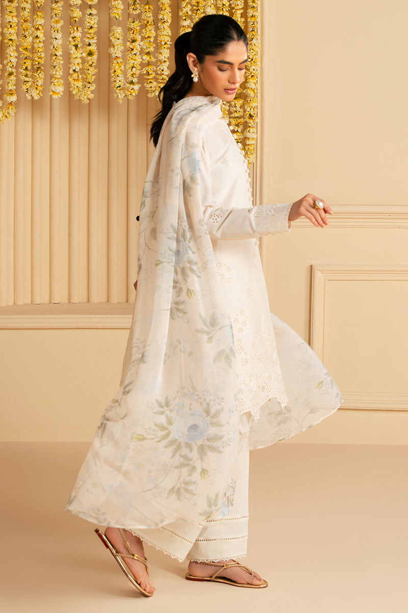 GARDENIA MUSE-3PC CHIKANKARI SUIT