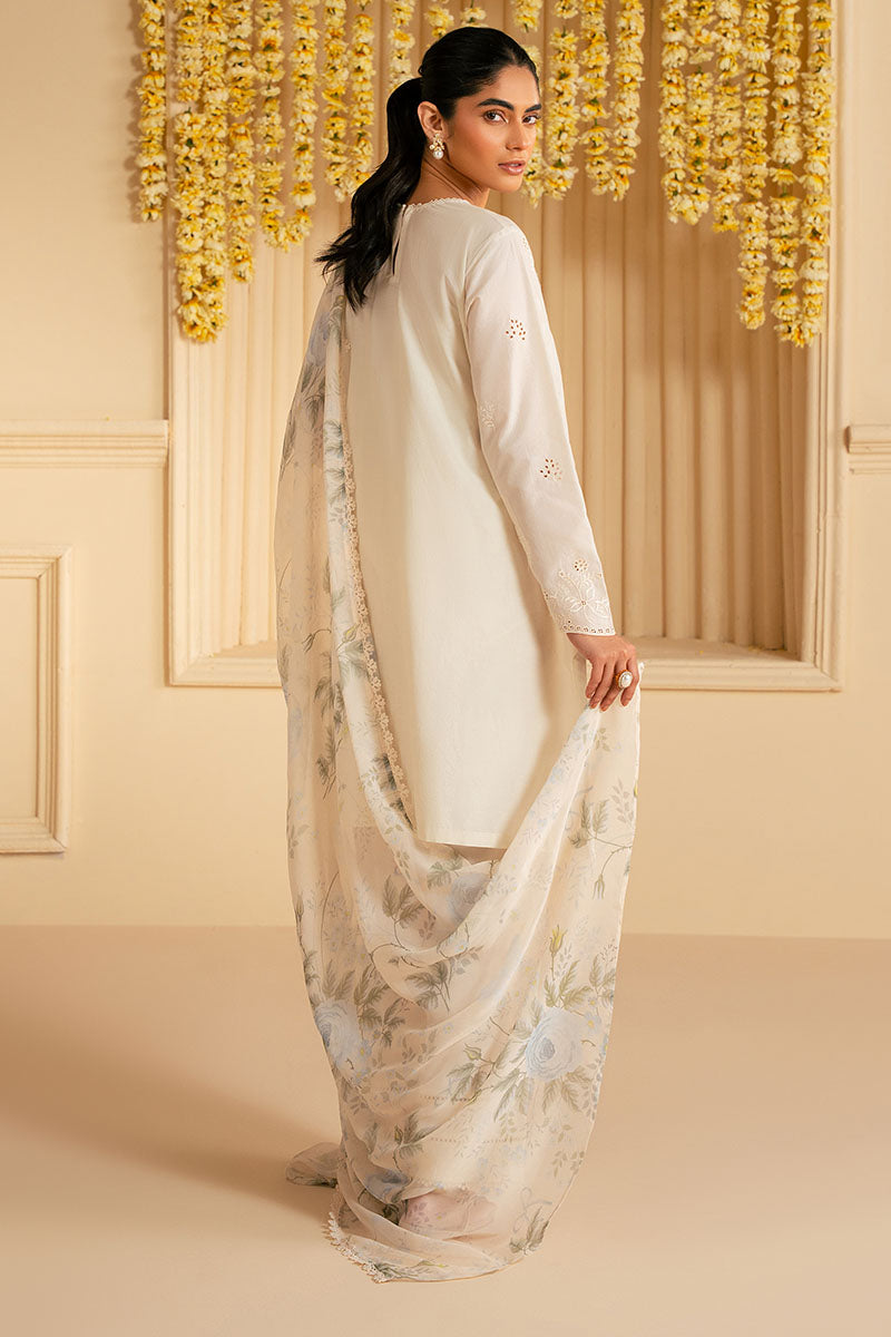 GARDENIA MUSE-3PC CHIKANKARI SUIT