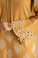 MEADOW GOLD-3PC (SHIRT, TROUSER & DUPATTA)