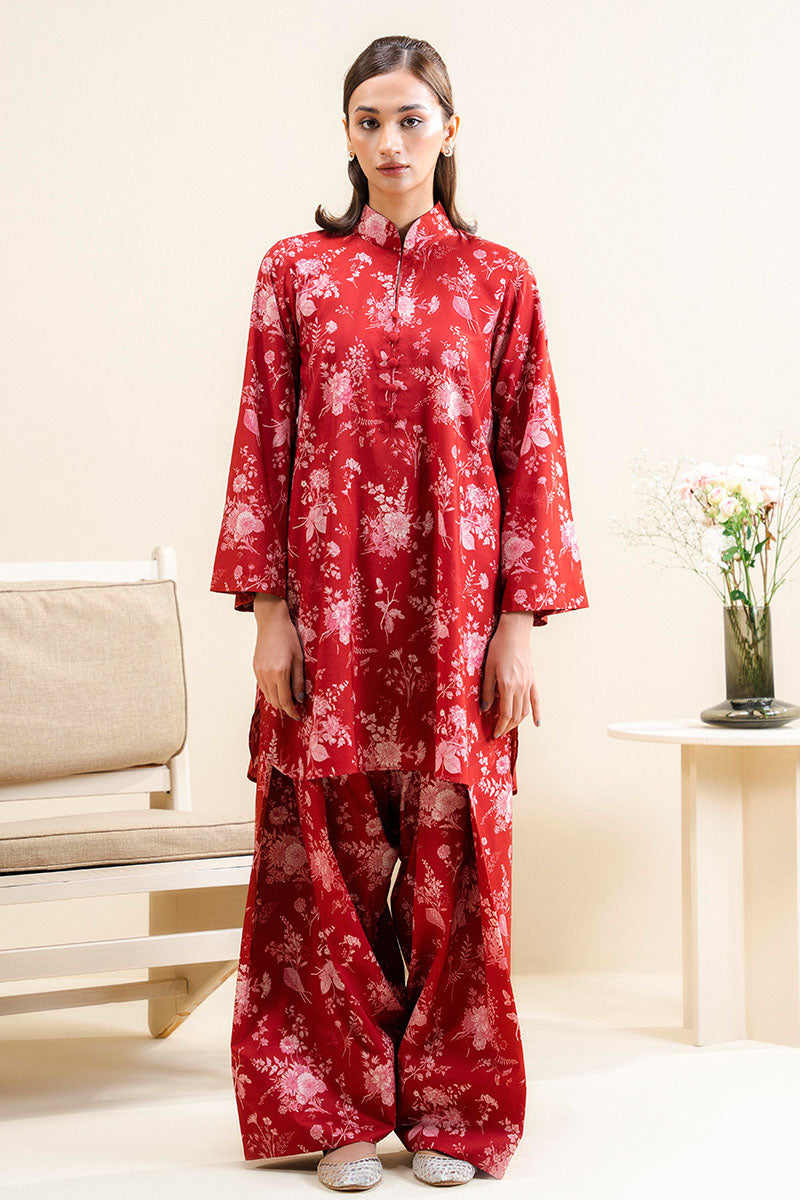 ORNATE GEM-2 PC PRINTED LINEN SUIT