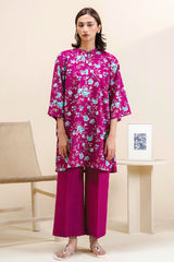 FUCHSIA GRACE-2 PC PRINTED KHADDAR SUIT