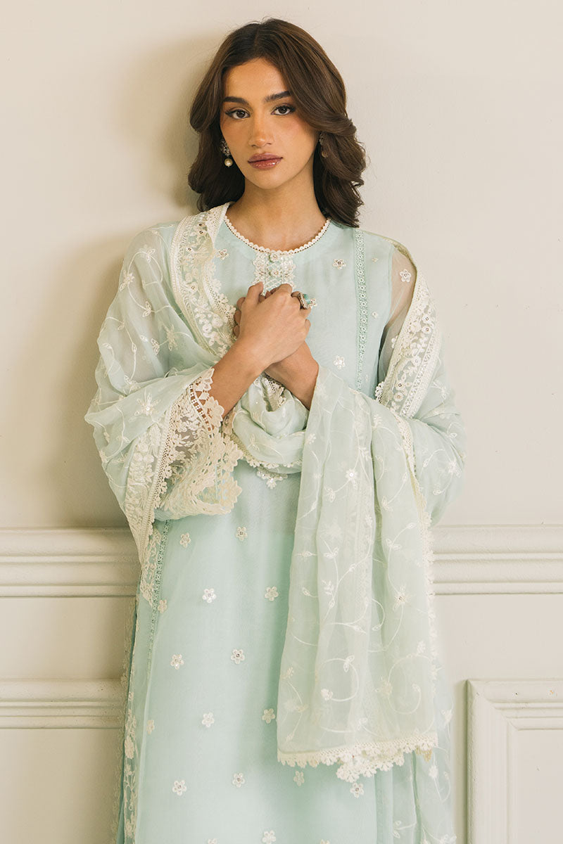 MINT FLO-3 PC (SHIRT, DUPATTA & TROUSER)