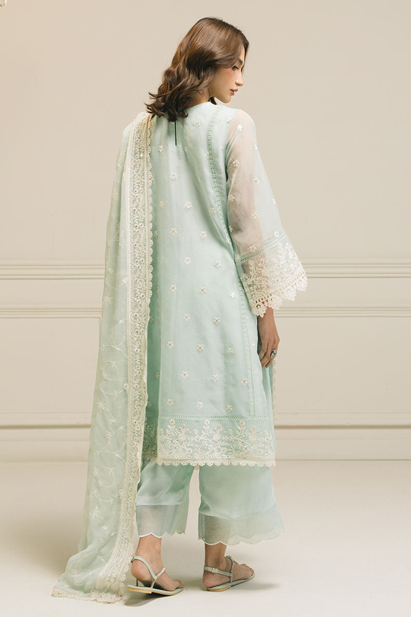 MINT FLO-3 PC (SHIRT, DUPATTA & TROUSER)