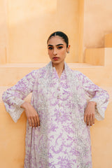 PRISTINE PEARL SILK PRINTED SHIRT