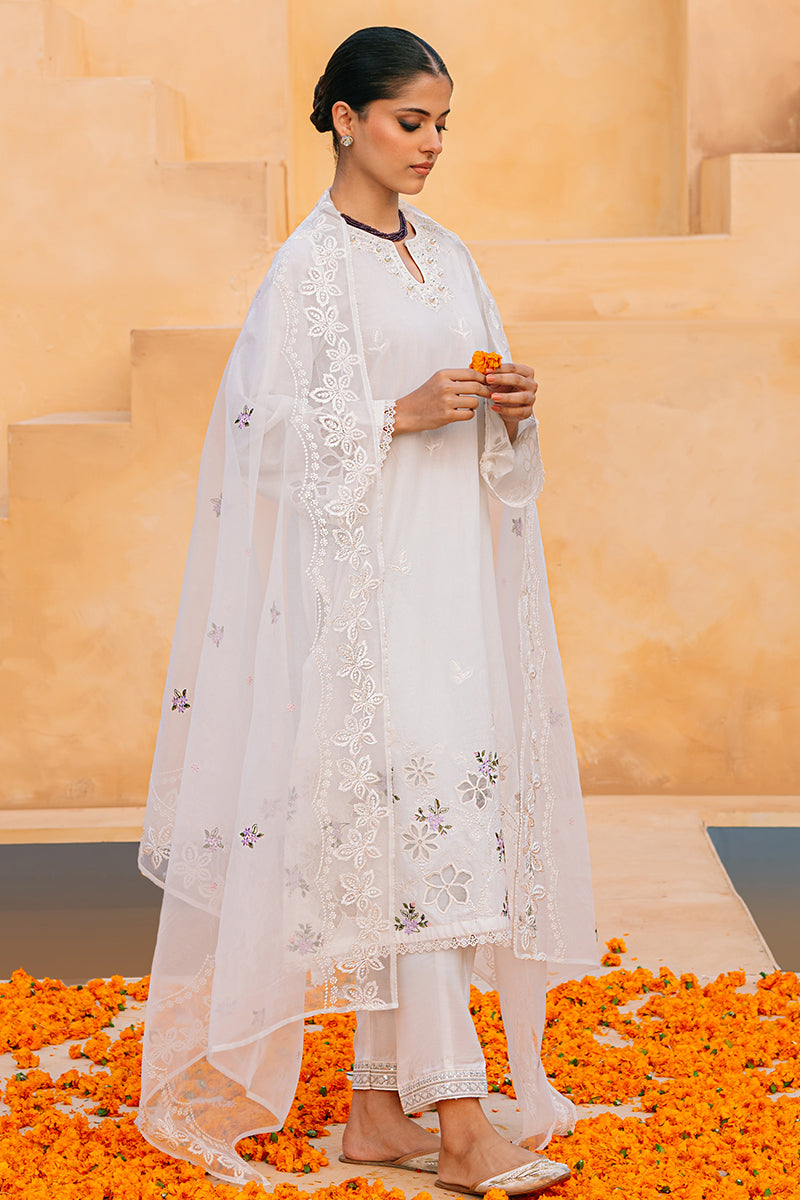 MOONLIGHT FLO-2 PIECE ( SHIRT & DUPATTA)