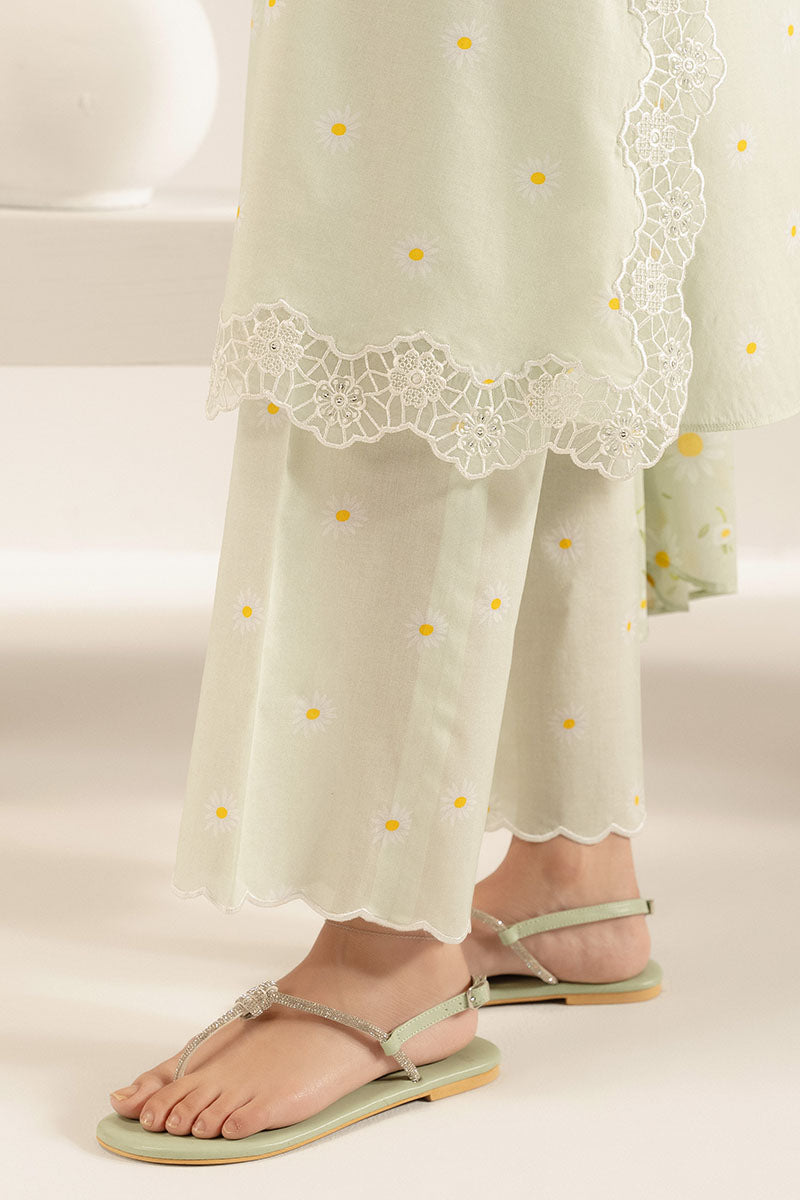PASTEL FLORET-3PC (SHIRT, TROUSER & DUPATTA)