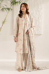PRIME BLOSSOM-3PC (SHIRT, TROUSER & DUPATTA)