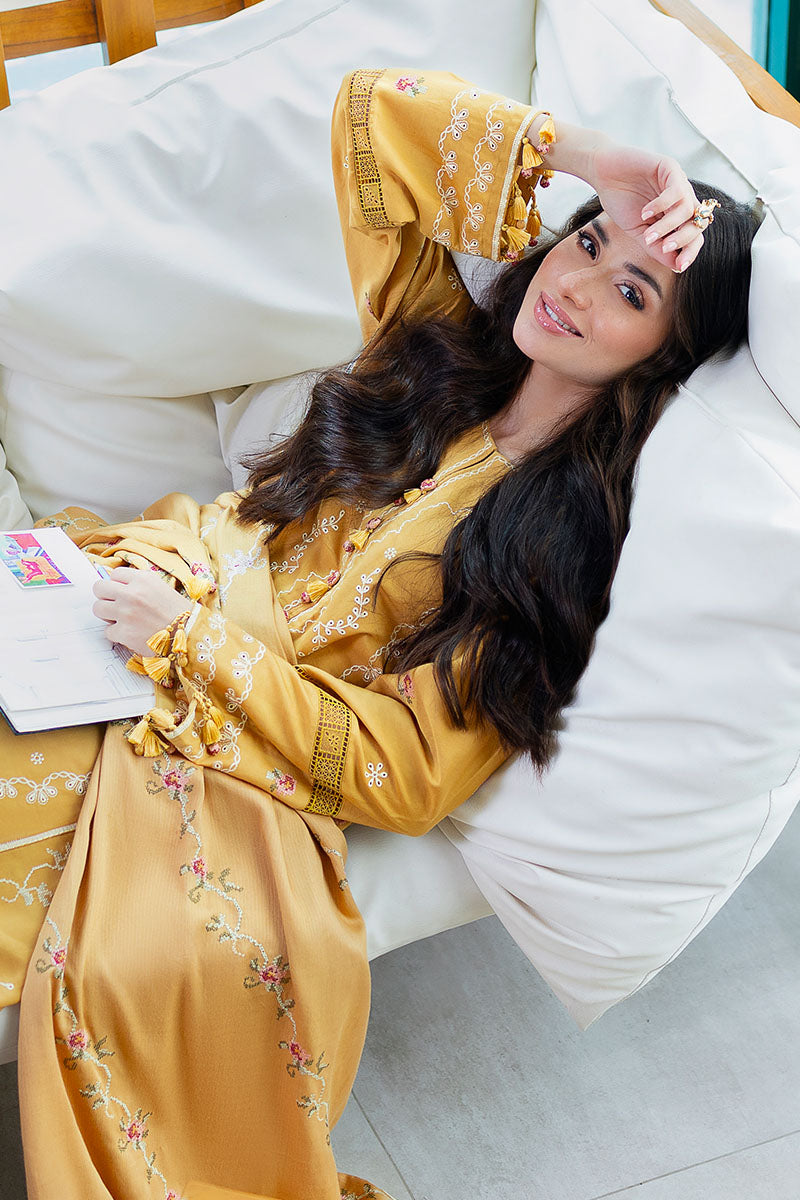 ROSETTE BLISS-3PC (SHIRT, TROUSER & DUPATTA)