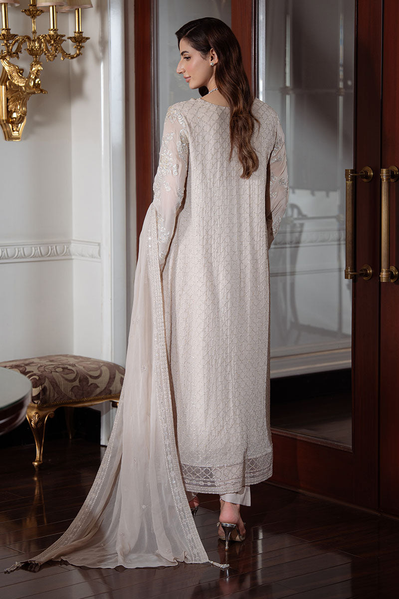 DUNE GRACE-3PC CHIFFON EMBROIDERED PRET