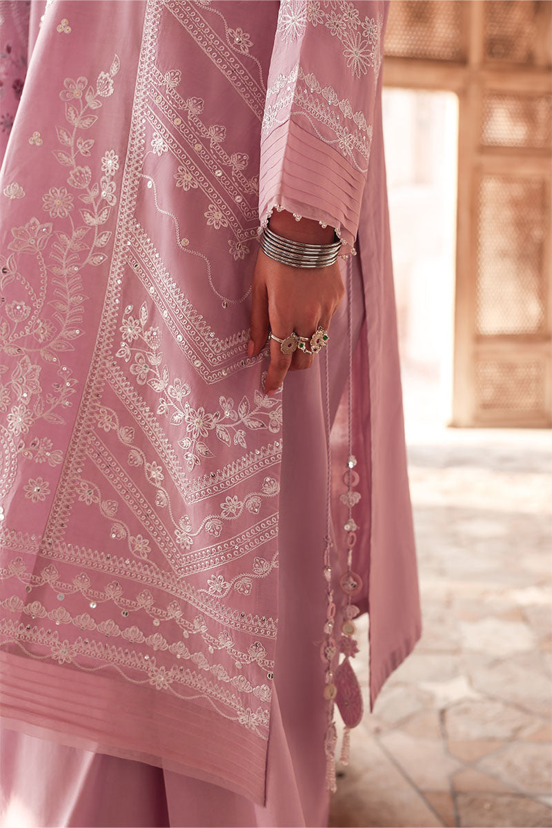 LAVENDER MIST-3PC EMBROIDERED LAWN SUIT