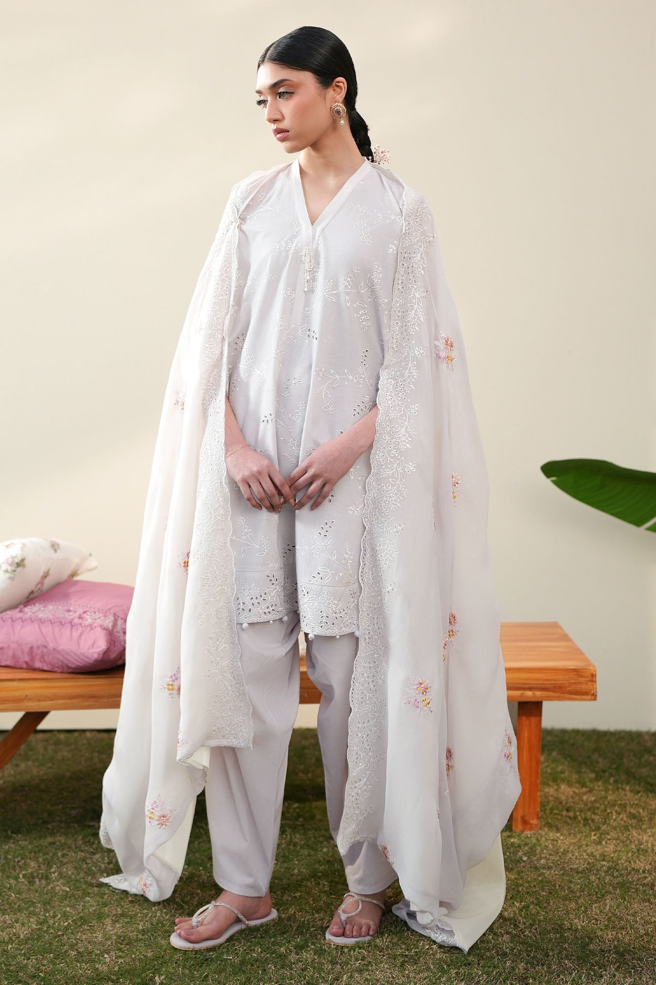 PERSIAN VIOLET-3PC EMBROIDERED LAWN SUIT