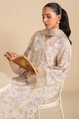 VANILLA PETAL-2PC (SHIRT & DUPATTA)