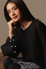 MIDNIGHT LACE-2PC (SHIRT & TROUSER)