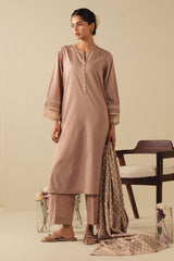 MAUVE WHISPER-2PC (SHIRT & DUPATTA)