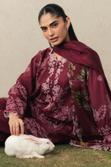 VELVET WHISPER-3PC PRINTED SUIT