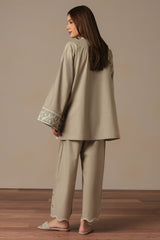 CELADON GRACE-2PC (SHIRT & TROUSER)