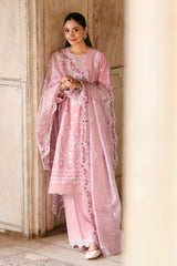 LAVENDER MIST-3PC EMBROIDERED LAWN SUIT
