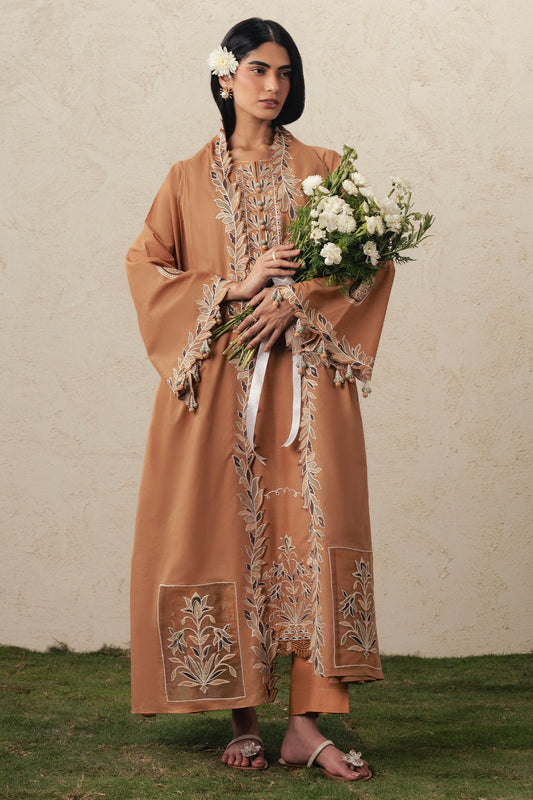 AMBER DUNE-3PC EMBROIDERED SUIT