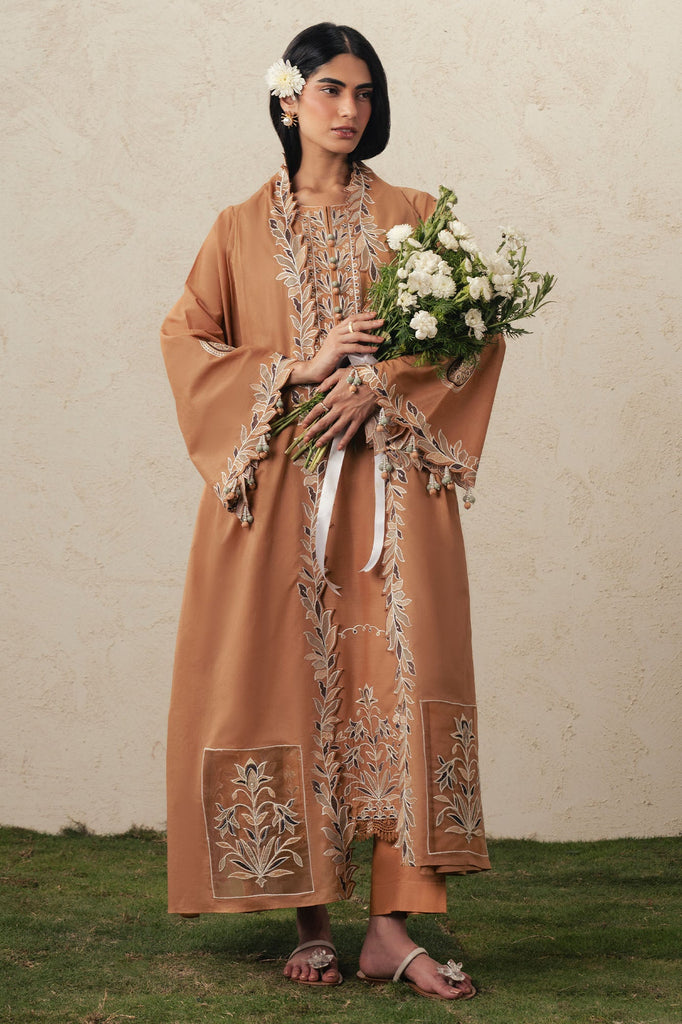 AMBER DUNE-3PC EMBROIDERED SUIT
