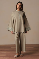 CELADON GRACE-2PC (SHIRT & TROUSER)