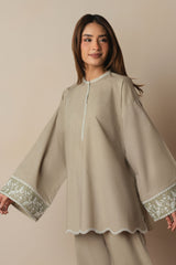 CELADON GRACE-2PC (SHIRT & TROUSER)