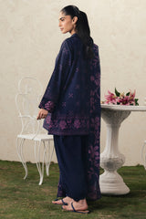 MAGENTA MUSE-3PC PRINTED SUIT