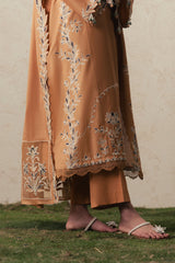 AMBER DUNE-3PC EMBROIDERED SUIT