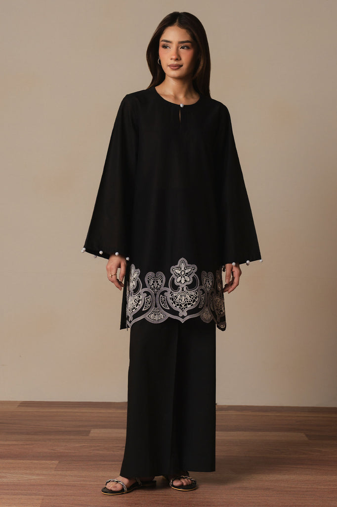 MIDNIGHT LACE-2PC (SHIRT & TROUSER)
