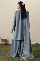 SAFRON SKY-3PC EMBROIDERED SUIT