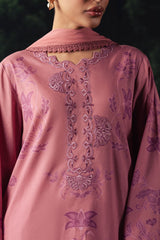 BLUSH ESSENCE-3PC PRINTED SUIT