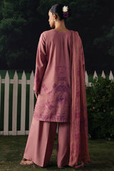 BLUSH ESSENCE-3PC PRINTED SUIT