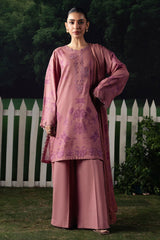 BLUSH ESSENCE-3PC PRINTED SUIT