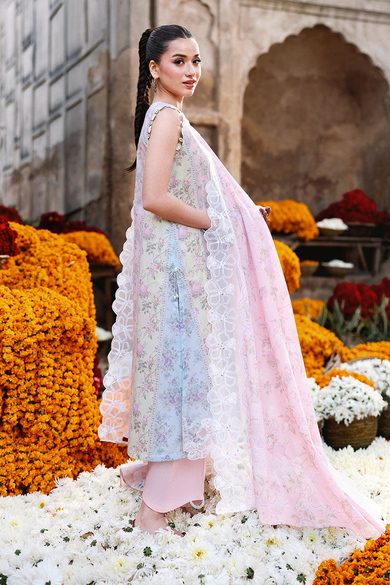 ROSE VEIL-3PC PRINTED LAWN SUIT