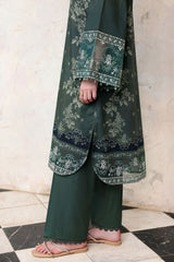 FOREST MUSE-3PC EMBROIDERED LAWN SUIT