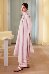 LAVENDER BREEZE-3PC EMBROIDERED LAWN SUIT