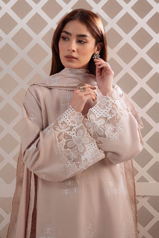 MOCHA VEIL-2PC (SHIRT & DUPATTA)