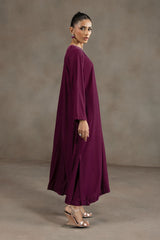 DUSTY PLUM-2PC (SHIRT & TROUSER)