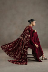 SCARLET GRACE VELVET SHIRT