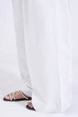 PLEATED FLARED PANTS-01