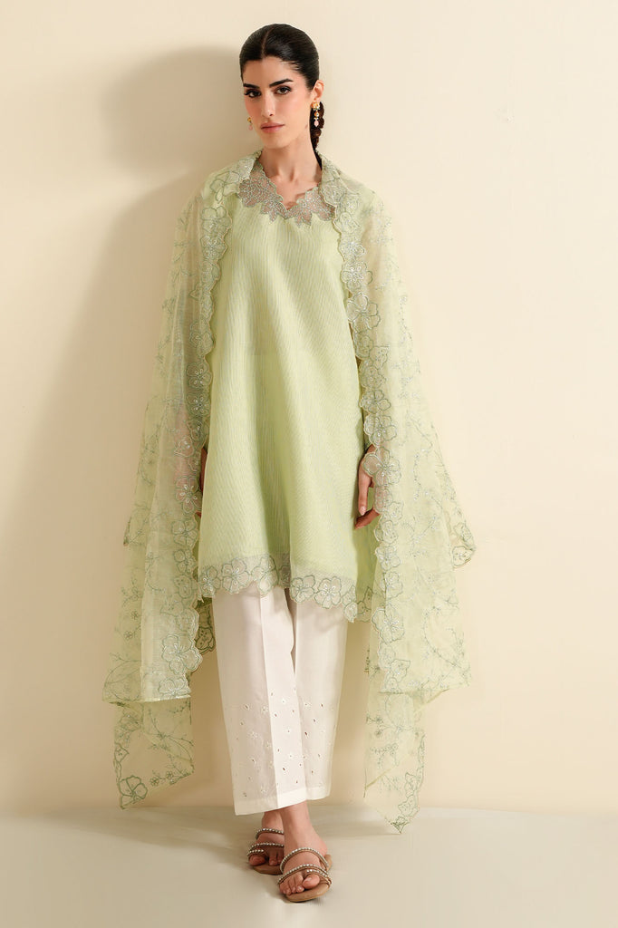 SPRING DEW-2PC (SHIRT & DUPATTA)