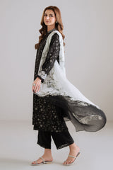NOIR REIGN-2PC (SHIRT & DUPATTA)