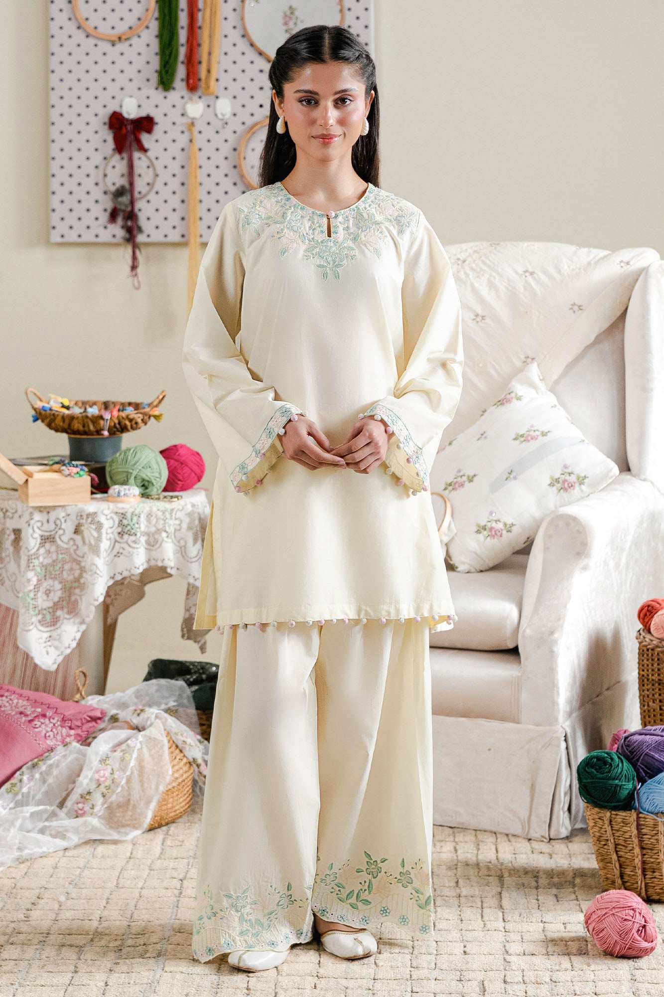 MELLOW THREAD-2PC (SHIRT & SHALWAR)