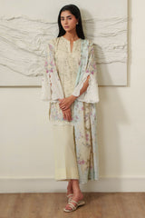 FLORAL DUSK-3 PIECE PRINTED LAWN SUIT