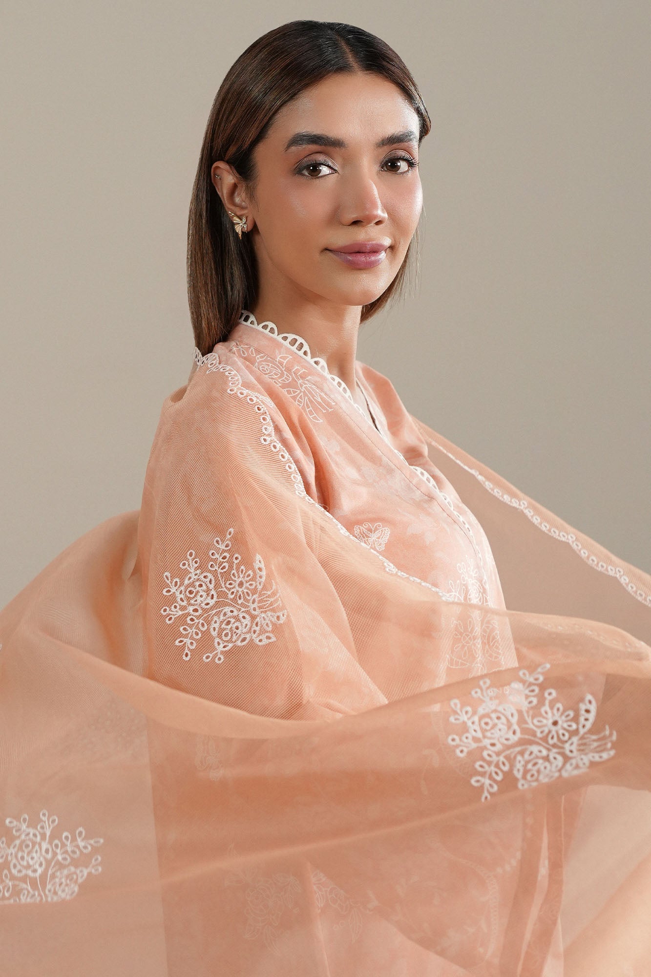 FLORAI CANVAS-2PC (SHIRT & DUPATTA)