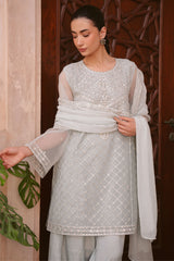 SAPPHIRE SERENADE-3PC (SHIRT, TROUSER & DUPATTA)