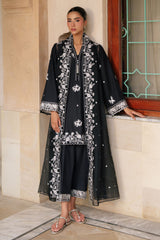 RAVEN MUSE-3PC EMBROIDERED LAWN SUIT