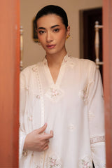 CLOUD GARDEN-3PC EMBROIDERED LAWN SUIT